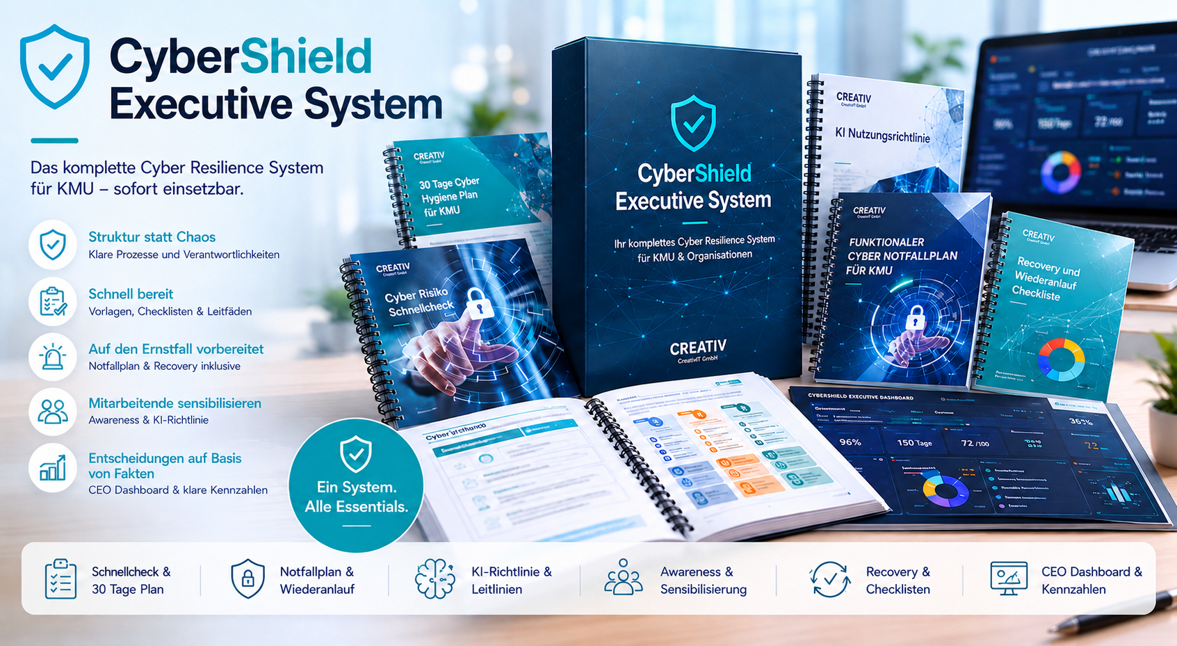 CyberShield Executive System für KMU